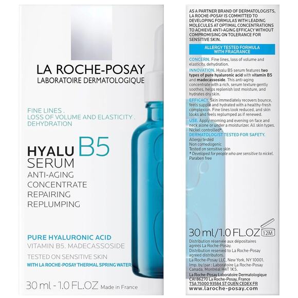 BUNDLE: LOT OF 3 La Roche-Posay Hyalu B5 Pure Hyaluronic Acid Serum NEW - Picture 1 of 11